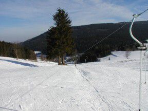 Ski M Chstal - Zlat Hory, Horn dol
