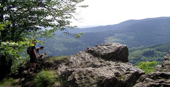 Vyhlídkové skály Rabštejn - Oskava, Bedřichov