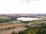 Rozhledna na Cvilíně - výhled z rozhledny