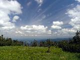 Obloha nad Jesenickem z �erven� hory