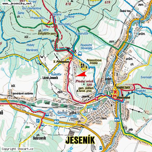 Mapa umístění